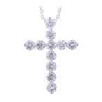 Diamond Cross Pendant