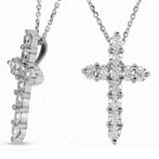 Diamond Cross Pendant