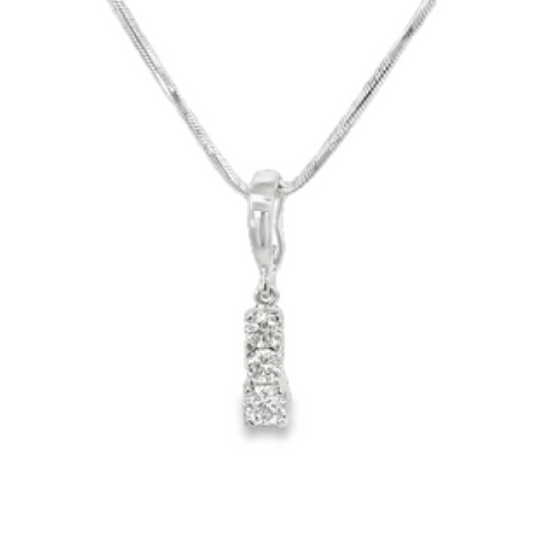 14k Diamond Pendant