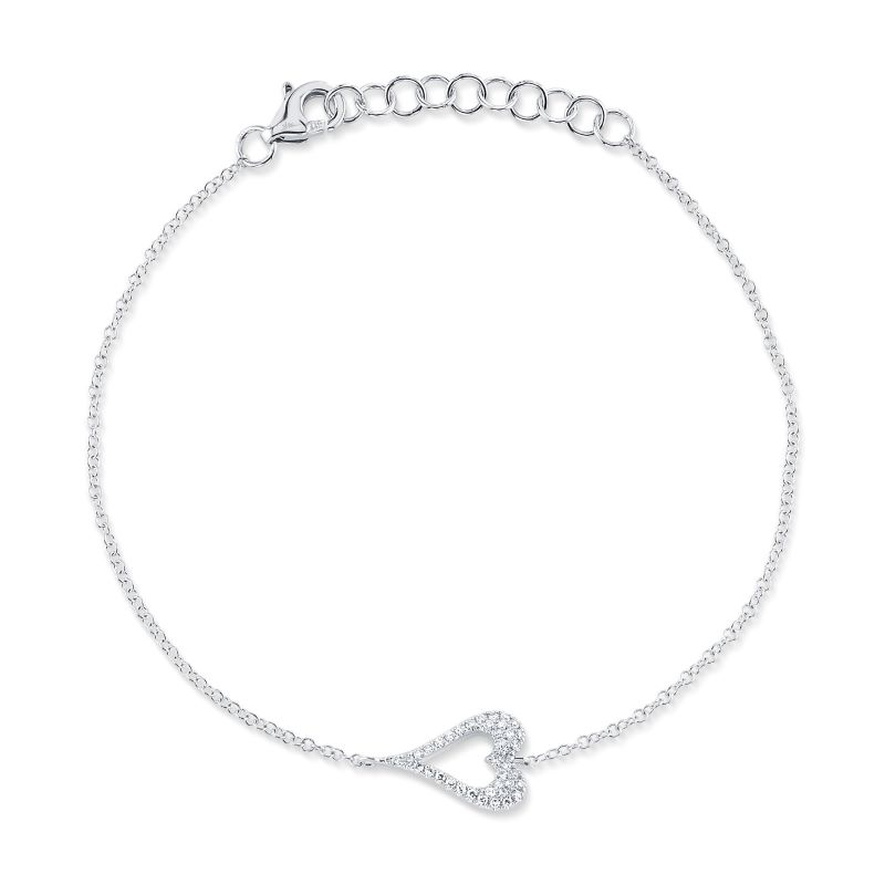 14k Diamond Fashion Bracelet