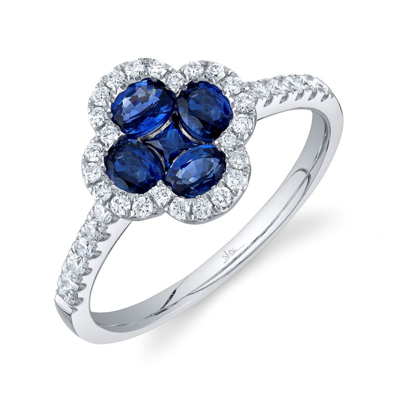 Sapphire And Diamond Ring