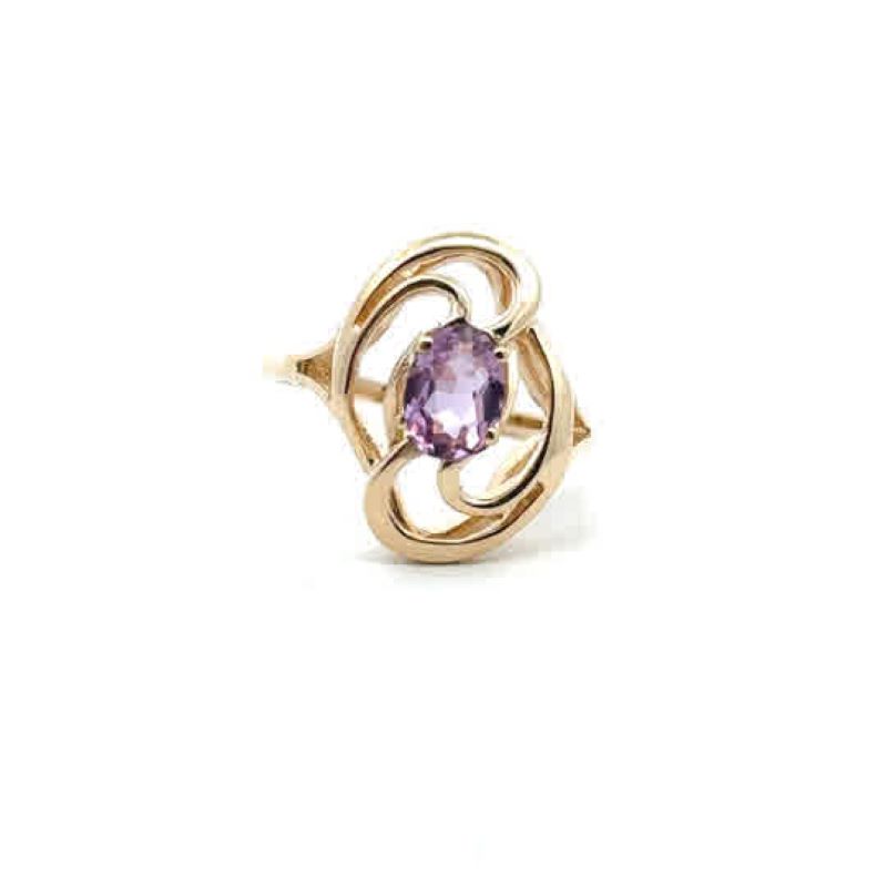 14k Purple Stone Ring