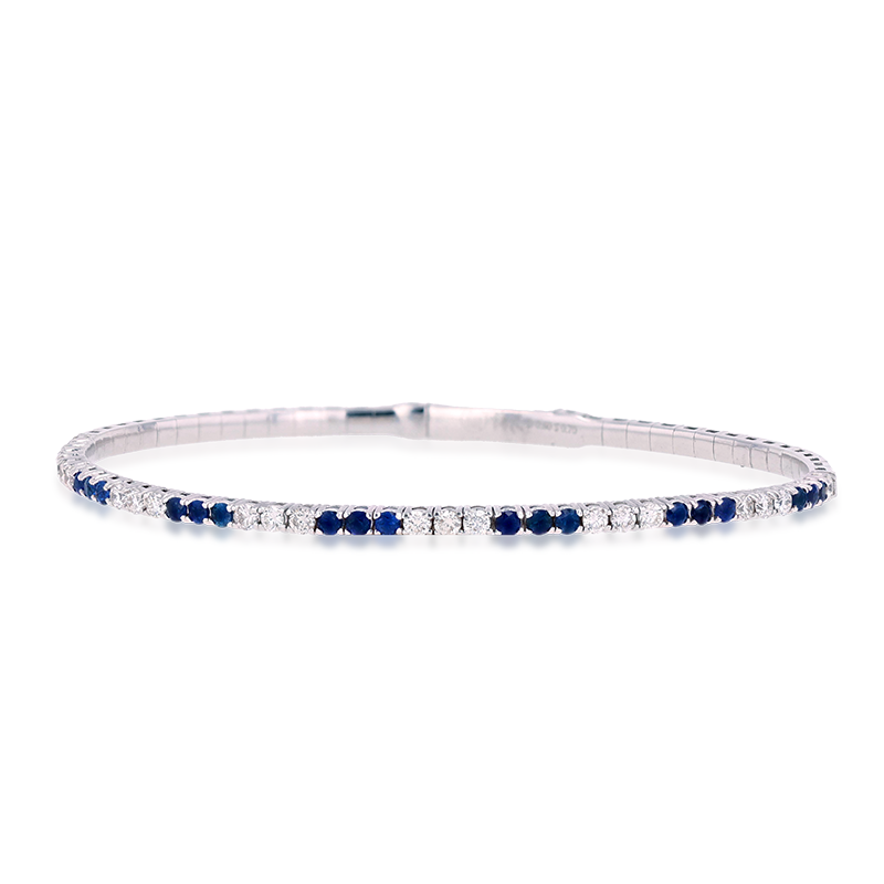 Sapphire And Diamond Bracelet