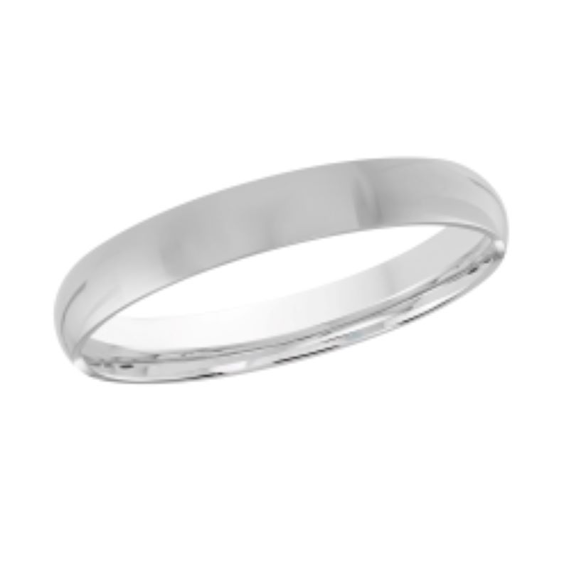 2mm White Gold Wedding Band Size 5