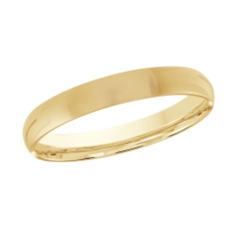 2mm Yellow Gold Wedding Band Size 5