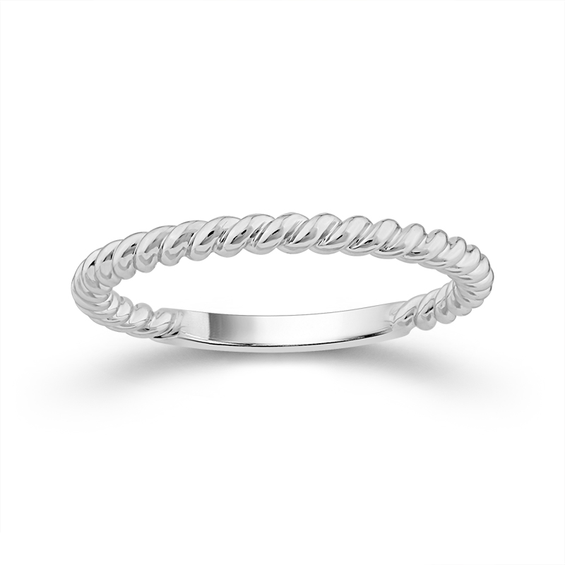 Twisted Rope Fashion Ring