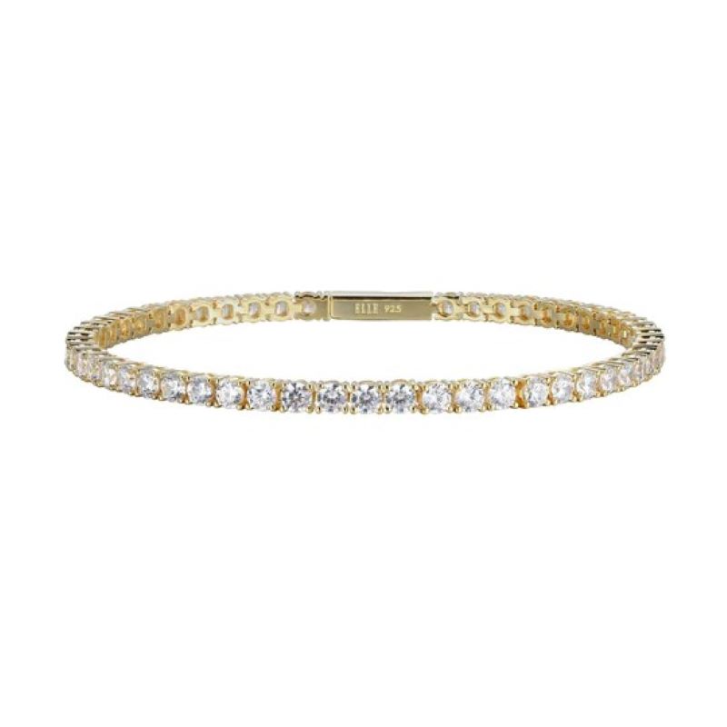 Sterling Silver Cubic Zirconia Bracelet