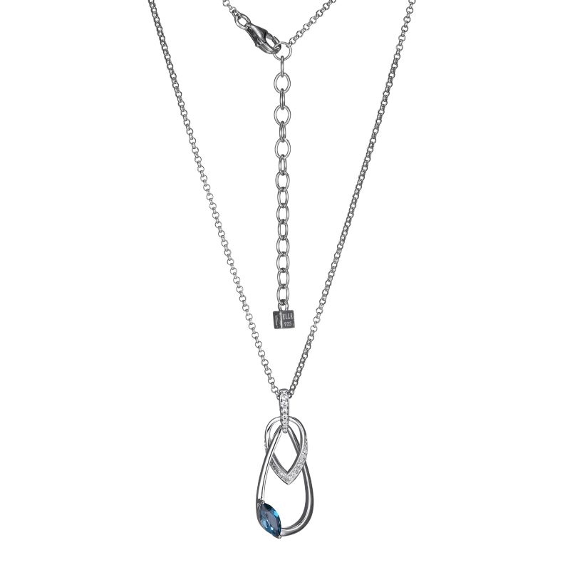 Sterling Silver Rhodium Plated Necklace