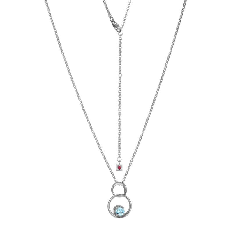 Sterling Silver Rhodium-plated Necklace