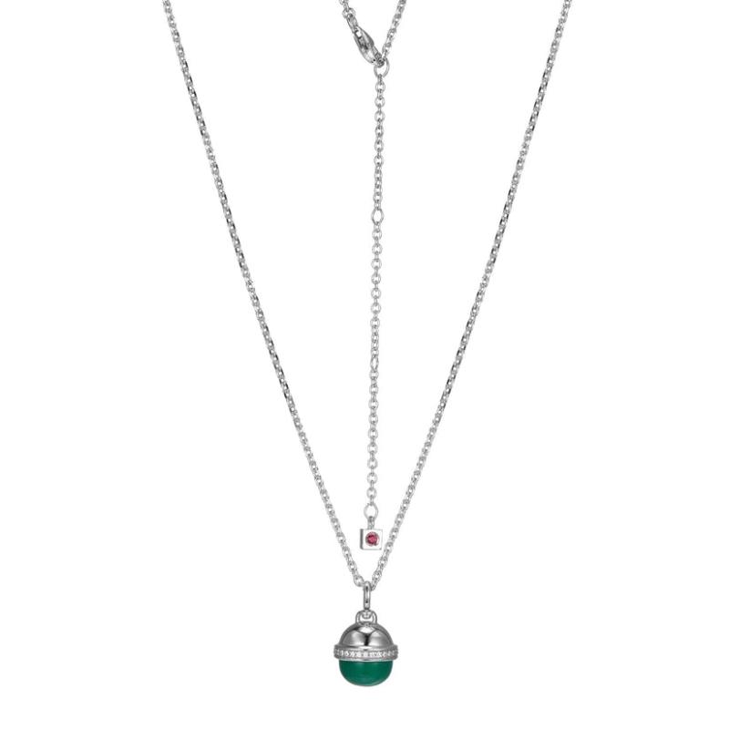 Sterling Silver Rhodium-plated Necklace