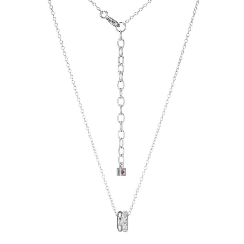 Sterling Silver Rhodium-plated Necklace