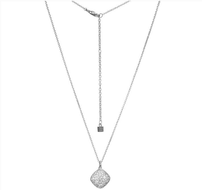 Sterling Silver Cubic Zirconia Necklace