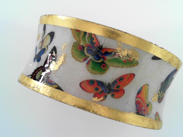 Brass Butterflies Fashion Cuff