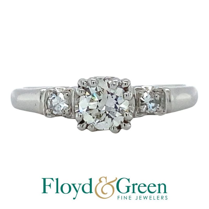 3 Stone Diamond Engagement Ring