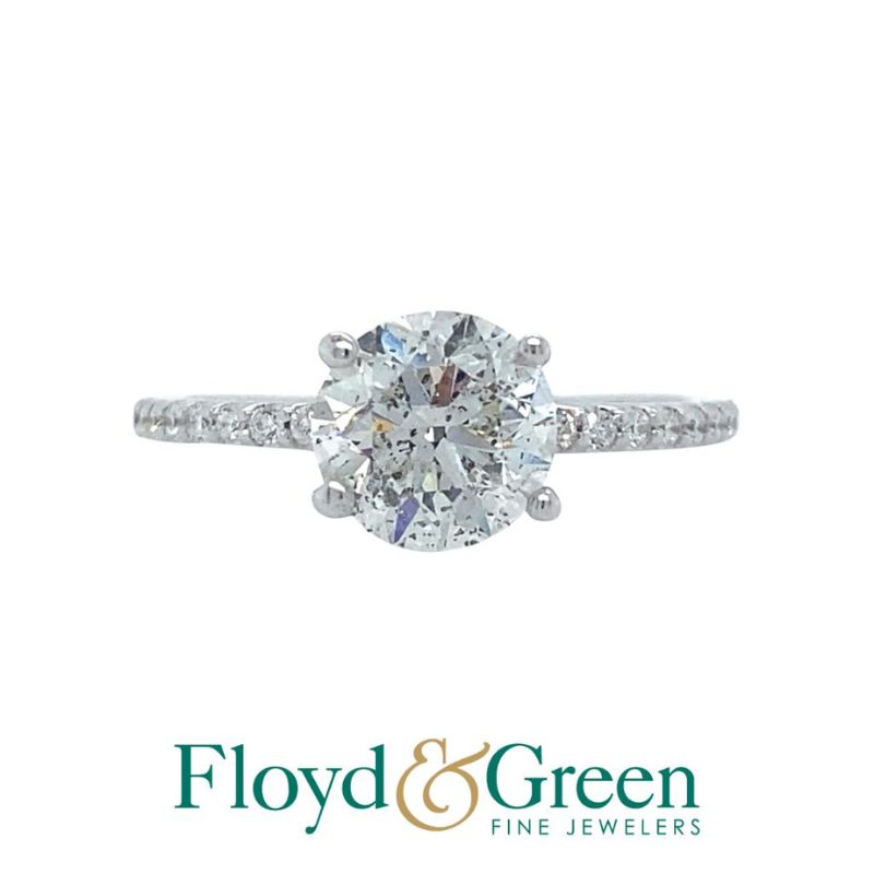 Diamond Solitaire Engagement Ring