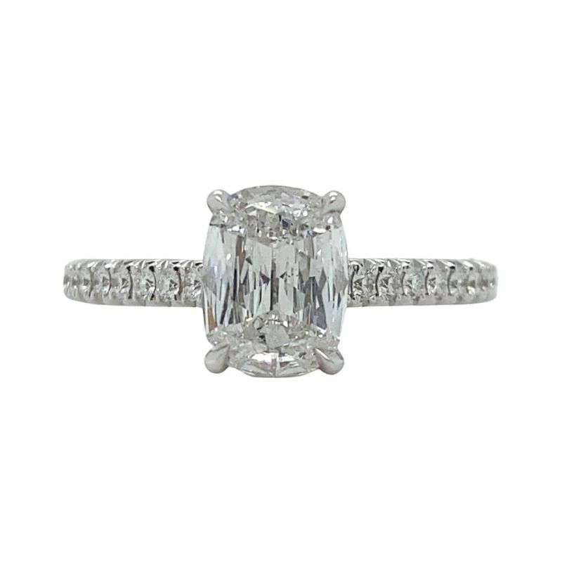 HENRI DAUSSI Solitaire Engagement Ring