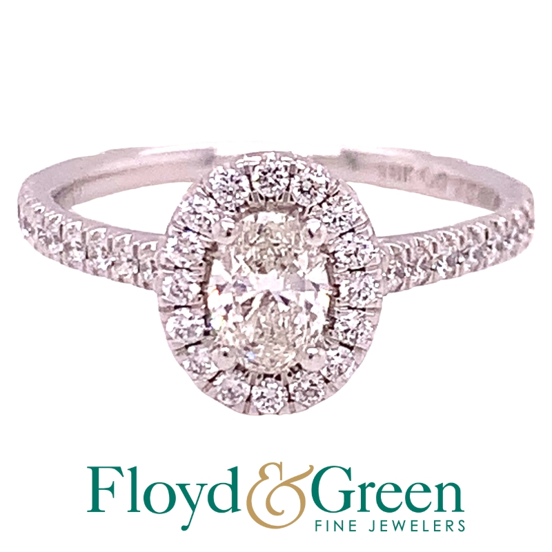 Forevermark Diamond Halo Engagement Ring