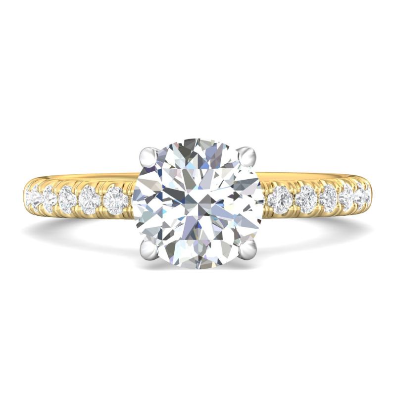 MARTIN FLYER Fancy Solitaire Engagement Ring