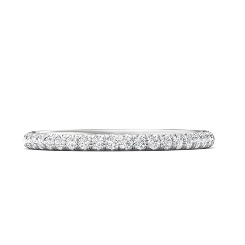 ESTATE MARTIN FLYER Micropavé Diamond Wedding Band