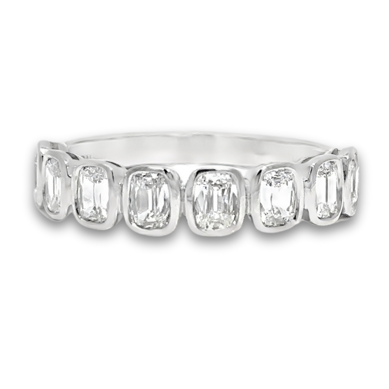 Bezel Set Diamond Band