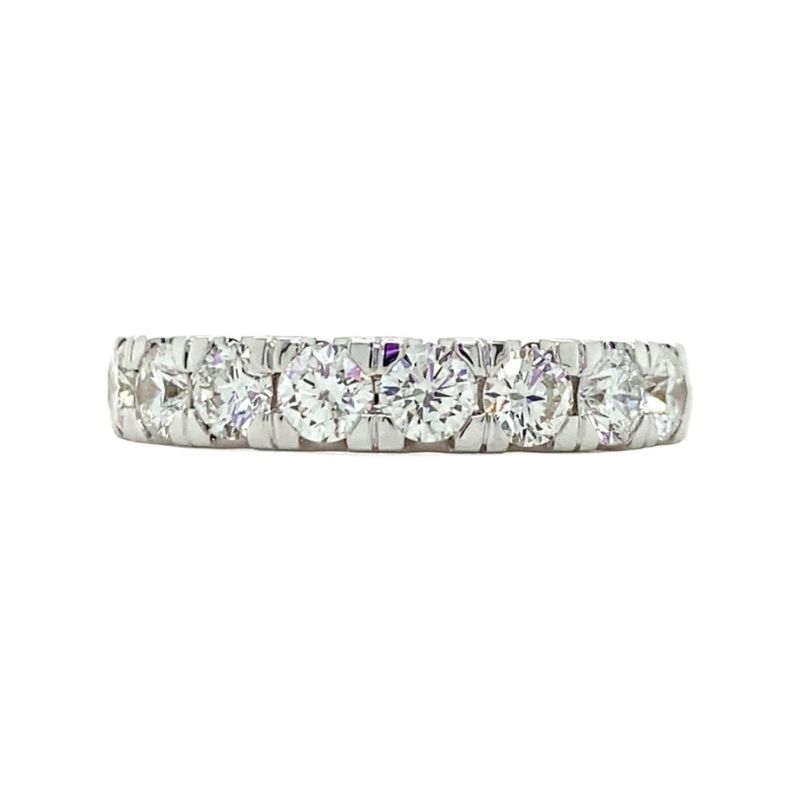 MARTIN FLYER French Cut Pavé Diamond Band