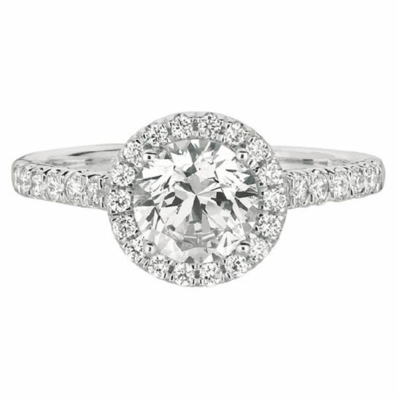 MARTIN FLYER Diamond Halo Engagement Ring Setting