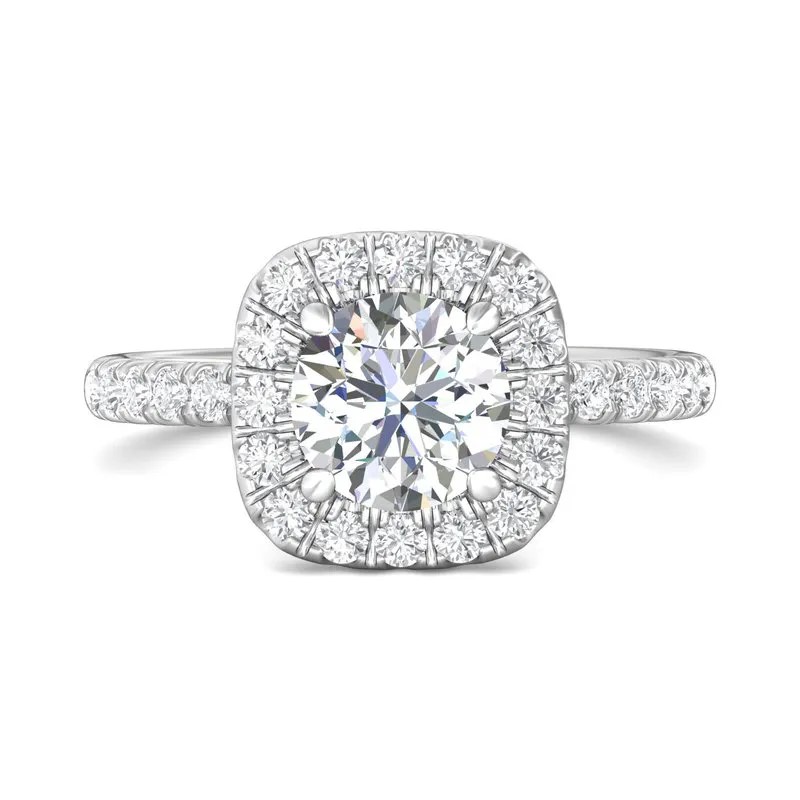 MARTIN FLYER Halo Engagement Ring Setting