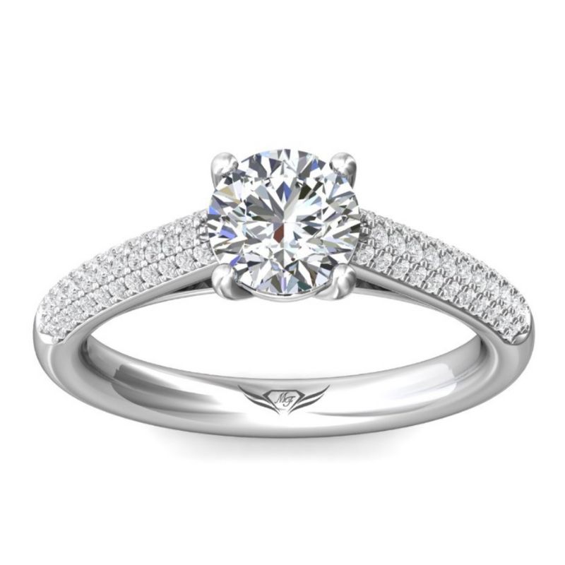 MARTIN FLYER Solitaire Engagement Ring Setting