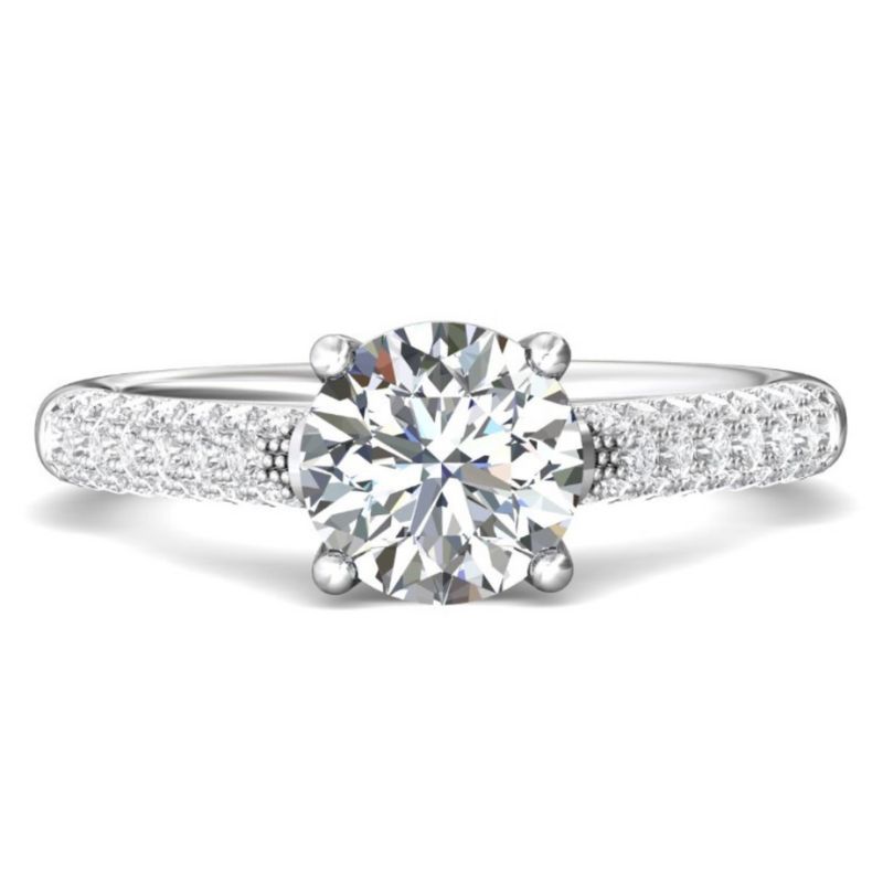 MARTIN FLYER Solitaire Engagement Ring Setting