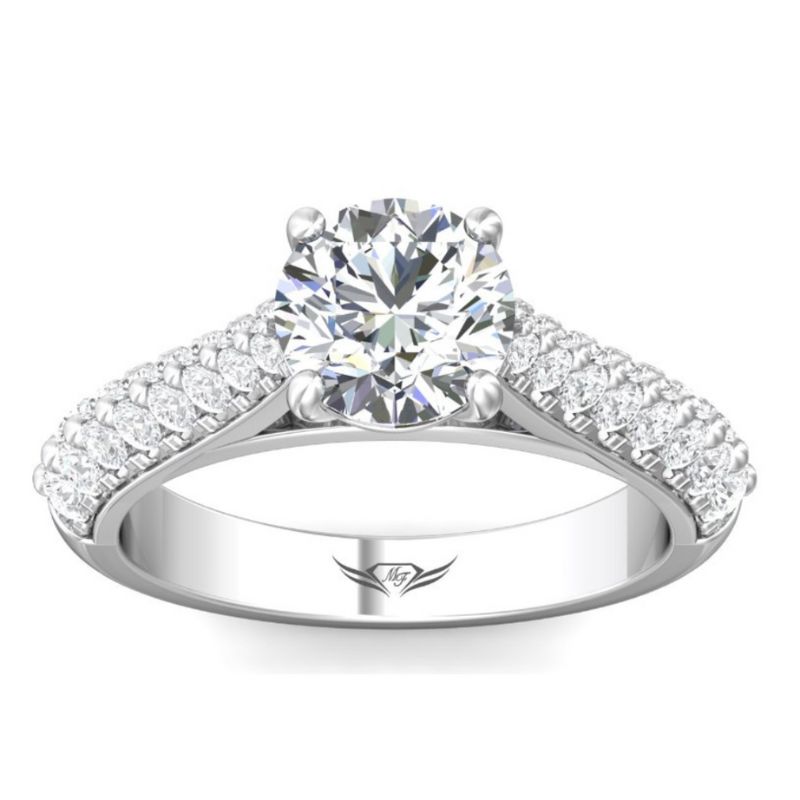 MARTIN FLYER Solitaire Engagement Ring Setting