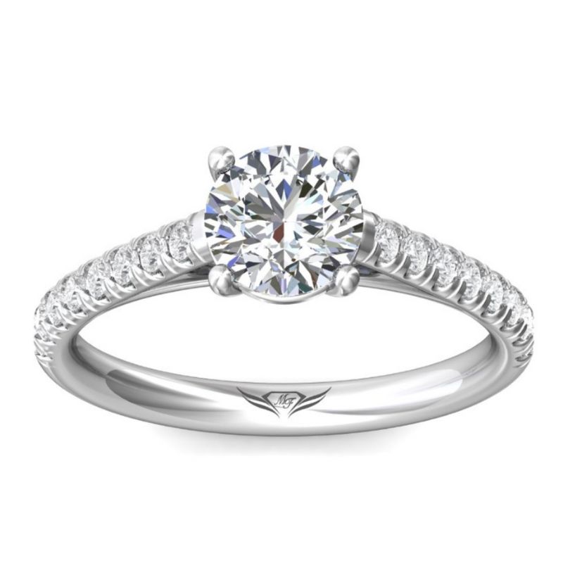 MARTIN FLYER Solitaire Engagement Ring Setting