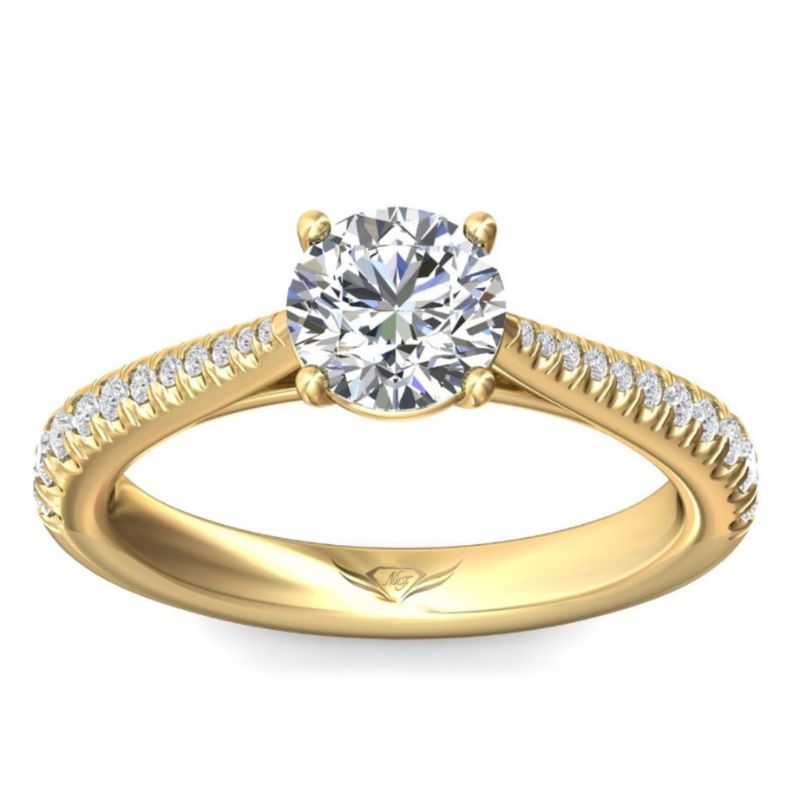 MARTIN FLYER Solitaire Engagement Ring Setting