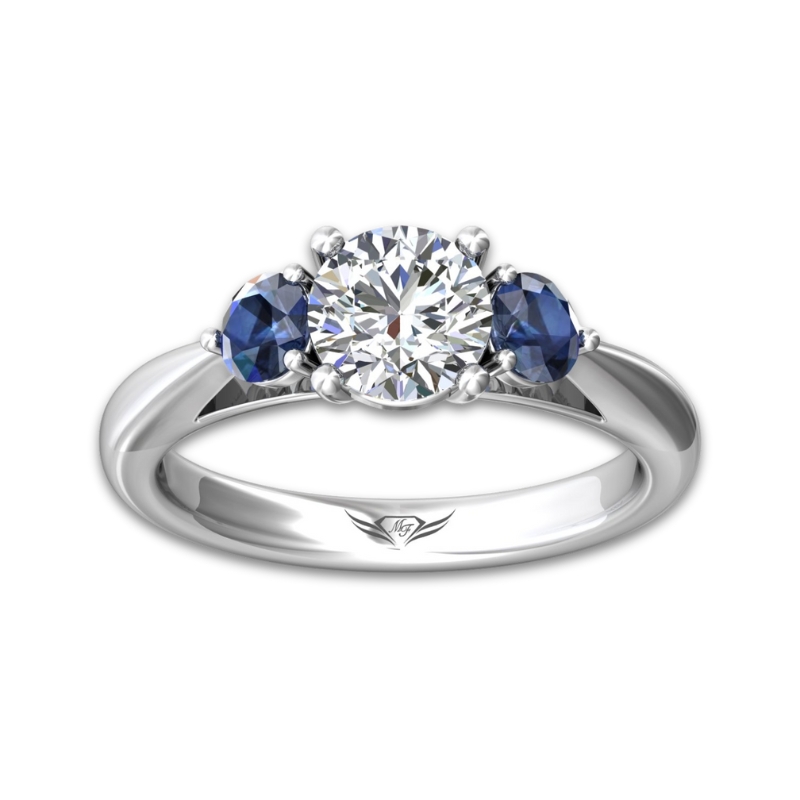 MARTIN FLYER FlyerFit Sapphire Engagement Ring Setting