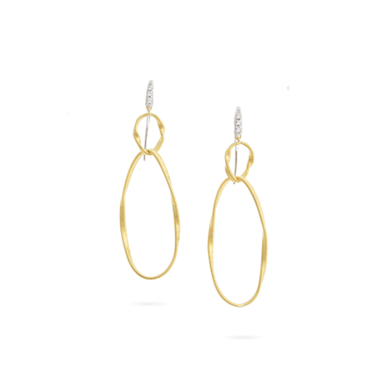 MARCO BICEGO Marrakech Onde Double Drop Earrings