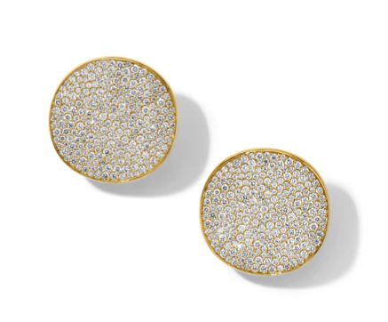 IPPOLITA Large Flower Disc Clip Earrings