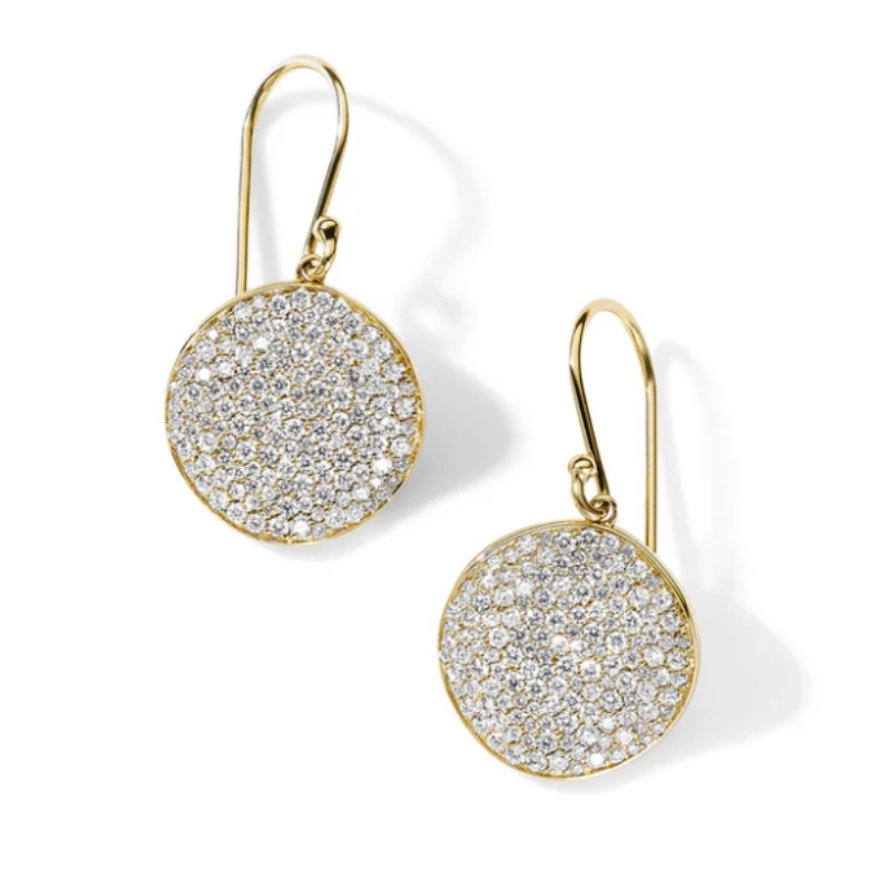 IPPOLITA Medium Flower Diamond Drop Earrings