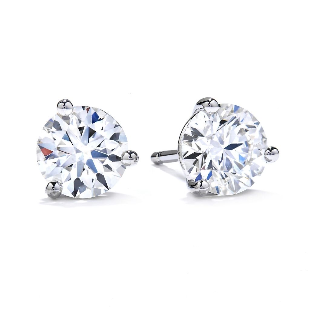 HEARTS ON FIRE: DIAMOND STUD EARRINGS 2 CTW