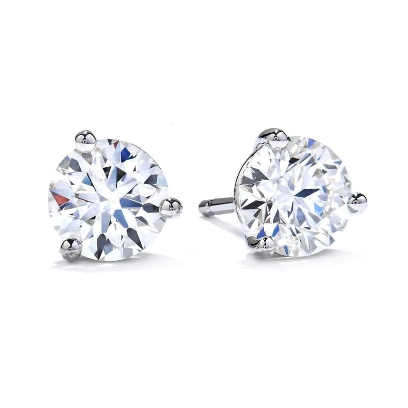 HEARTS ON FIRE Diamond Stud Earrings 0.62ctw
