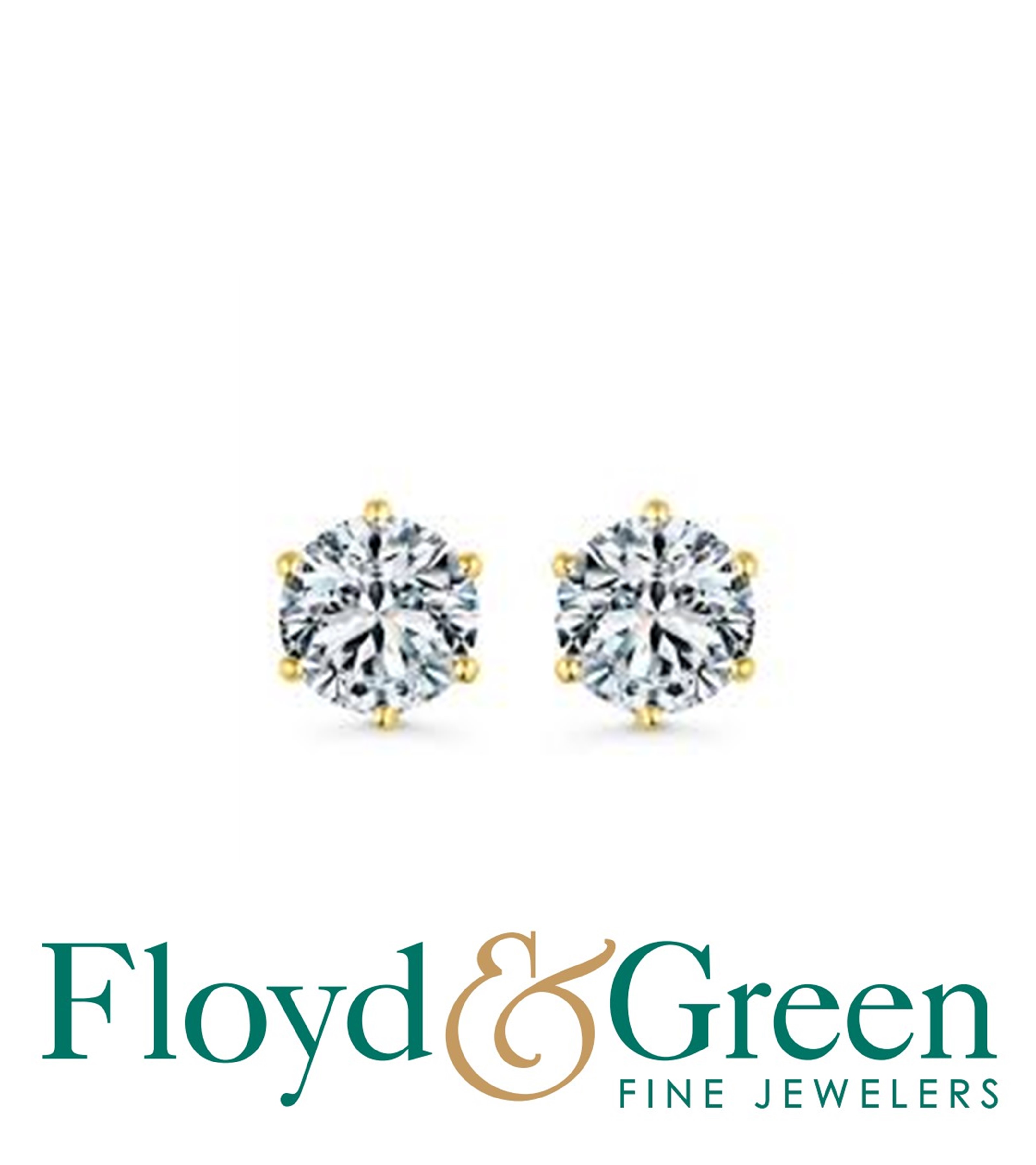 Diamond Stud Earrings 0.50ctw