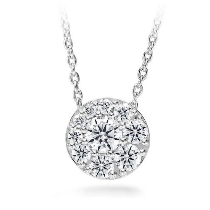 HEARTS ON FIRE Tessa Diamond Circle Pendant Necklace