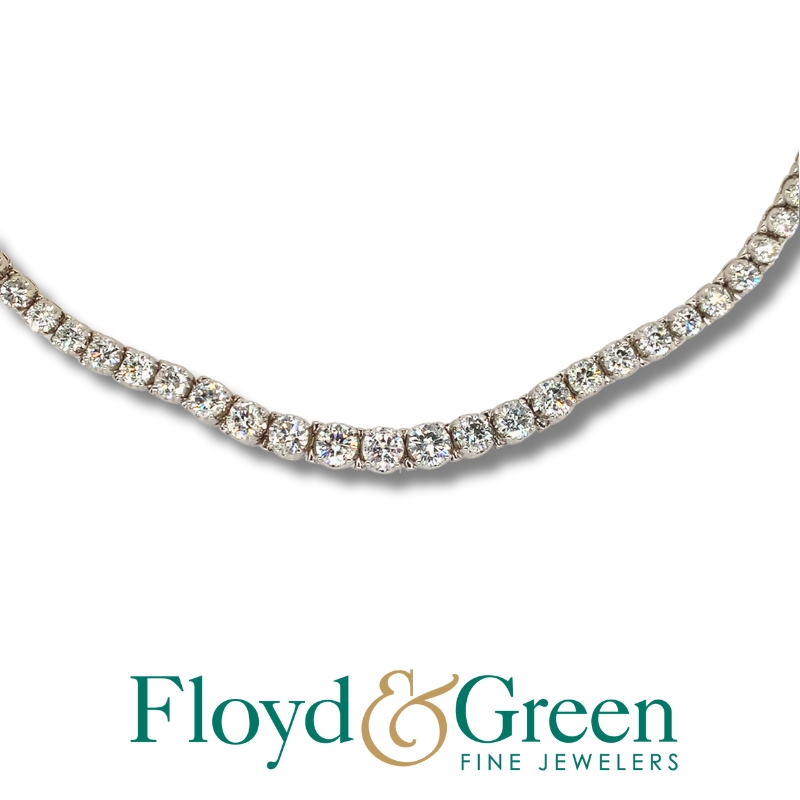 Graduated Diamond Necklace