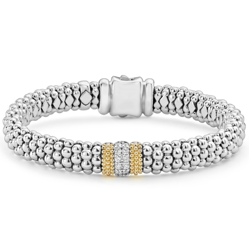 LAGOS Caviar Lux Station Diamond Bracelet