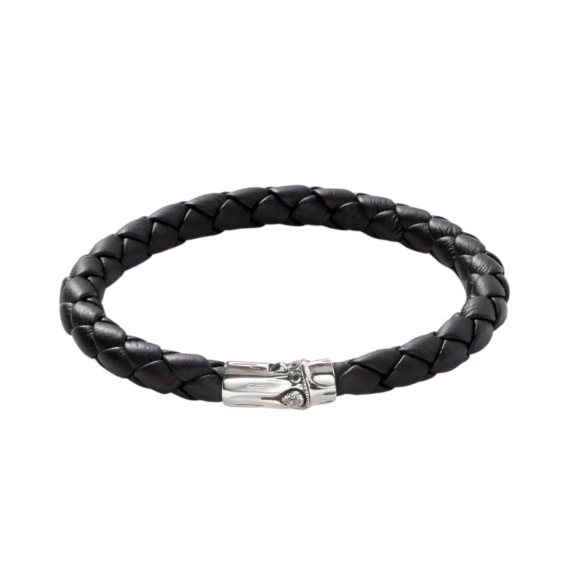 JOHN HARDY Bamboo Leather Bracelet