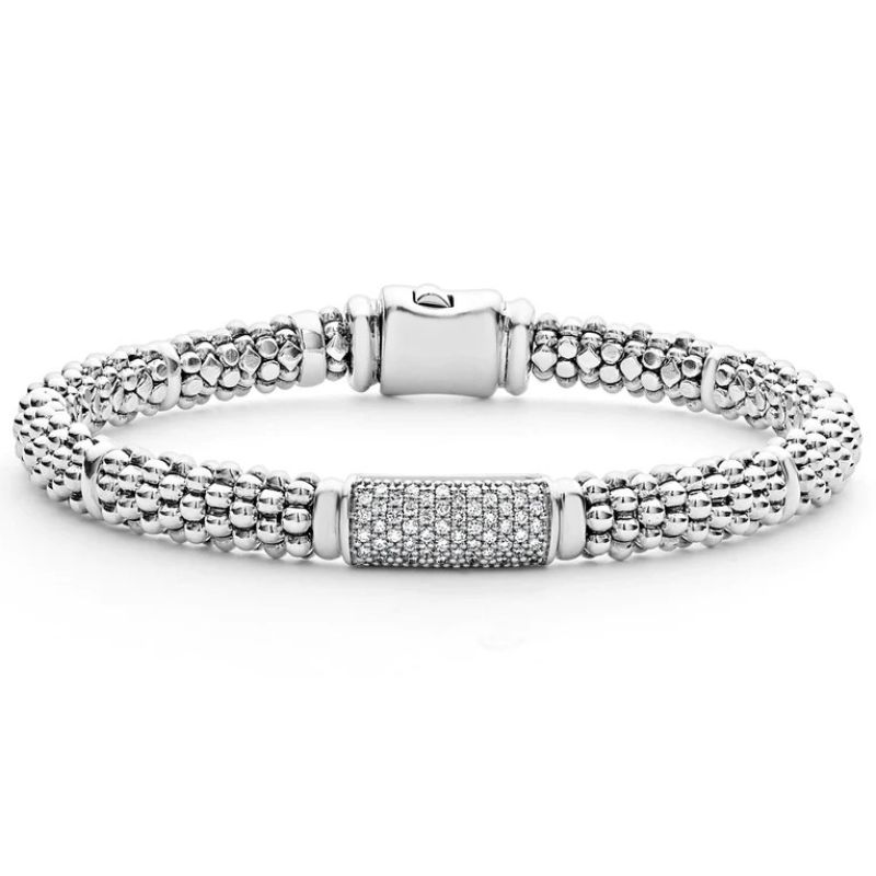 LAGOS Signature Caviar Diamond Bracelet