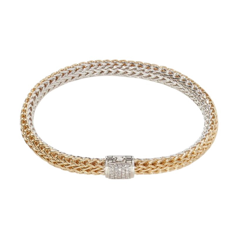 JOHN HARDY Icon Two Tone Reversible Bracelet