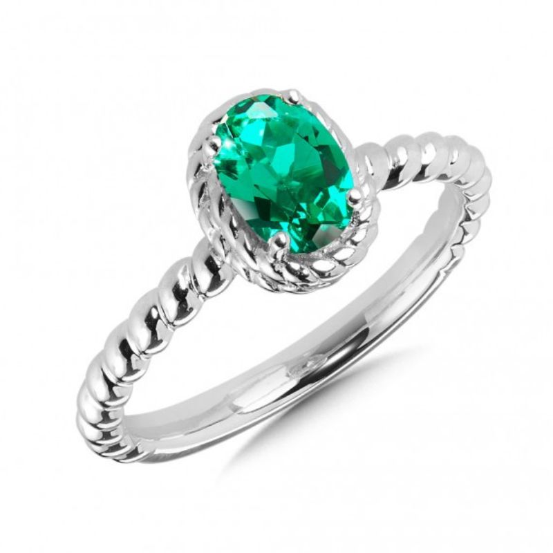 May Birthstone Ring