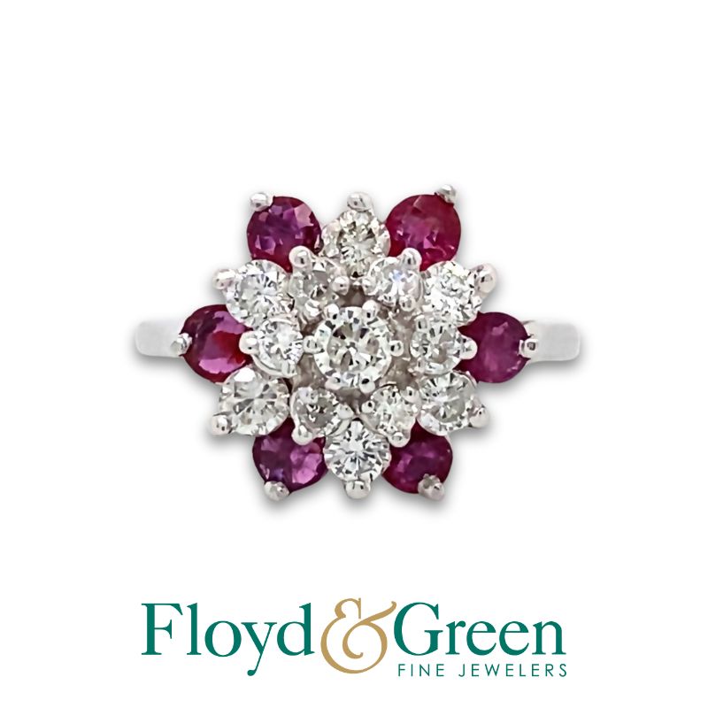 Diamond & Ruby Ring