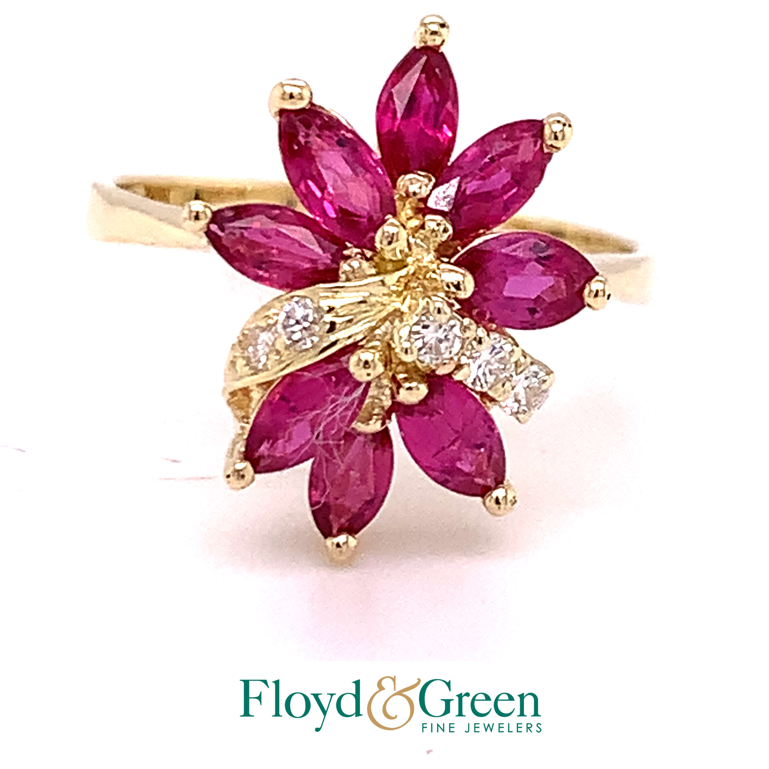 Diamond & Ruby Ring