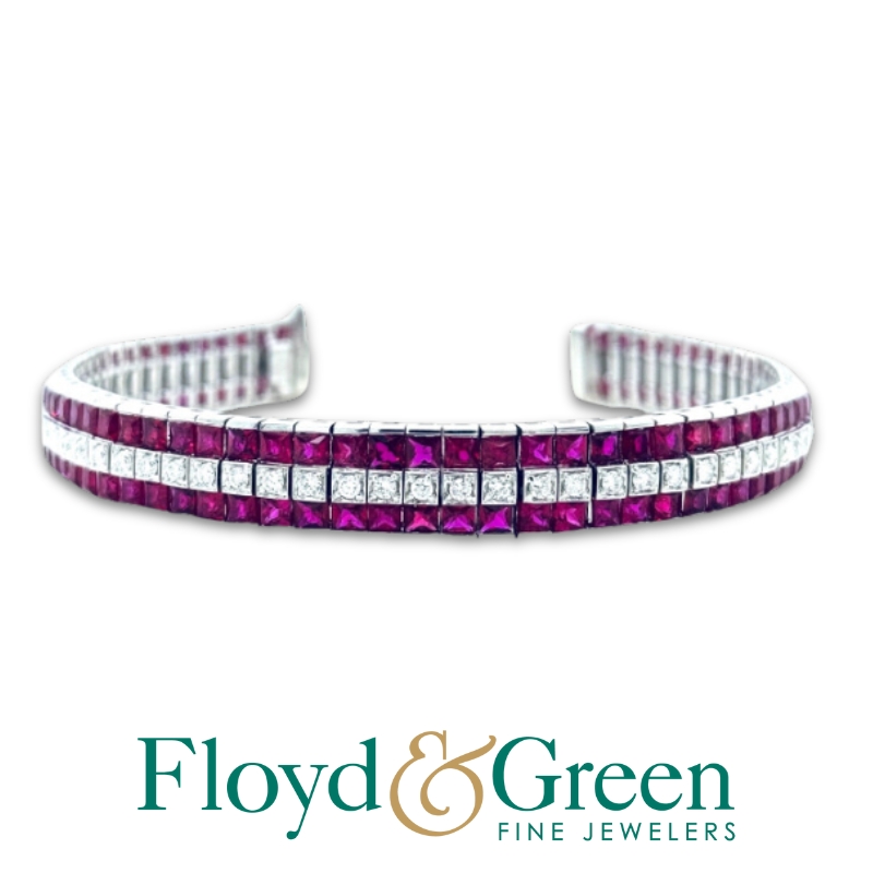 Ruby & Diamond Bracelet