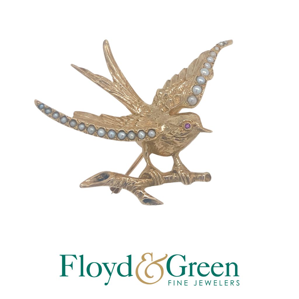 Bird Brooch - 001-250-00198